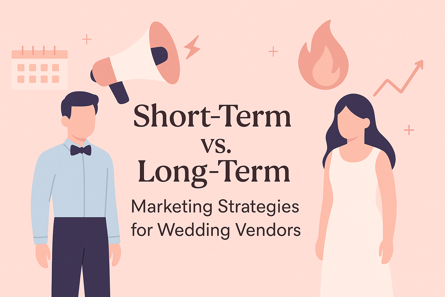 Short term vs long term marketing strategies for wedding vendors